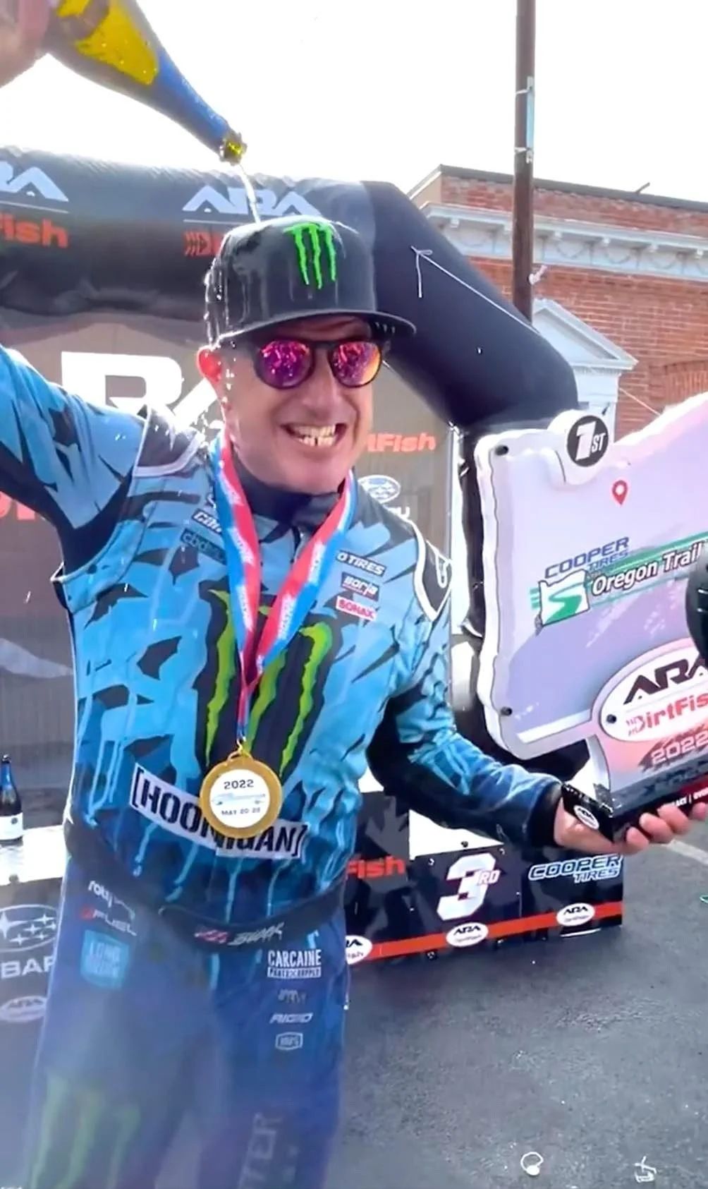Ken Block and Alex Gelsomino Win Oregon Trail Rally For the First